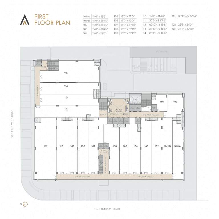  business gateway Business Gateway Cluster Plan for 1st Floor