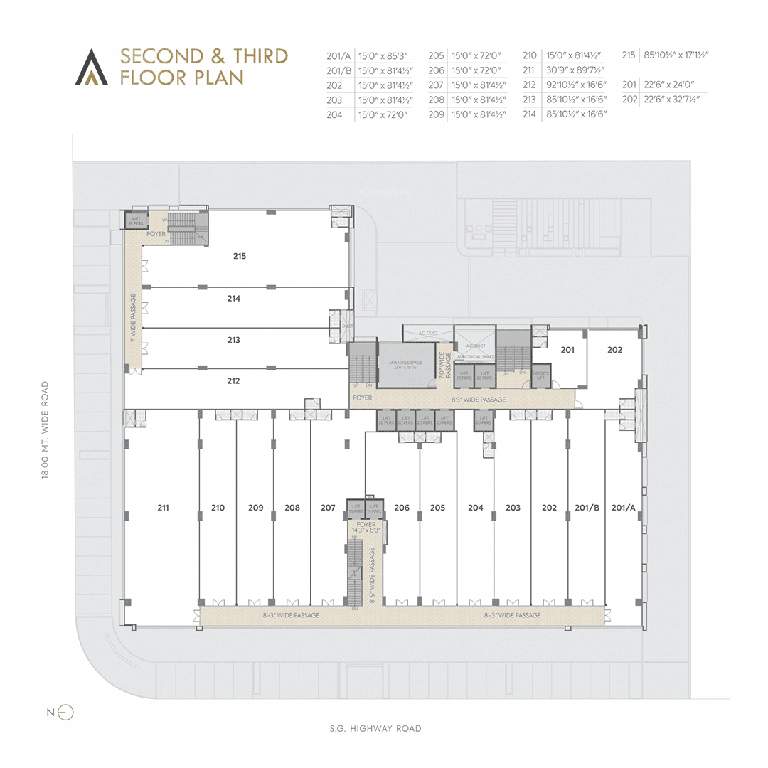  business gateway Business Gateway Cluster Plan from 2nd to 3rd Floor
