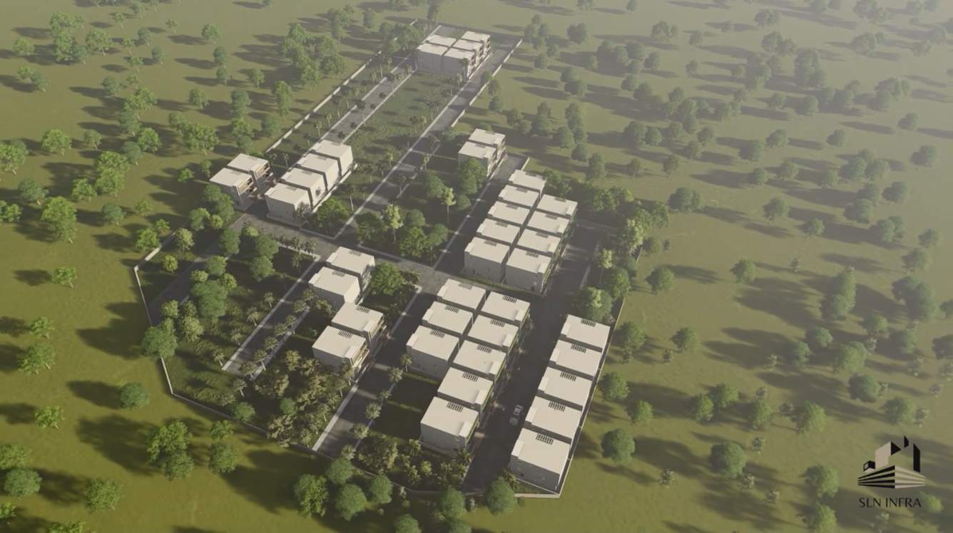  sundaram palm villas Layout Plan