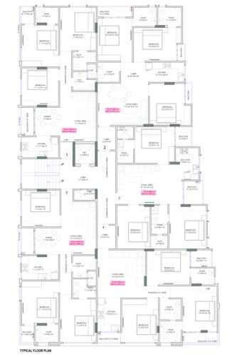  the-grand-arch-ii Tower 1Typical Foor Cluster Plan