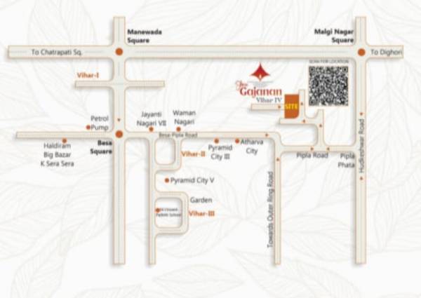 Location Plan gajanan-vihar-iv Location Plan