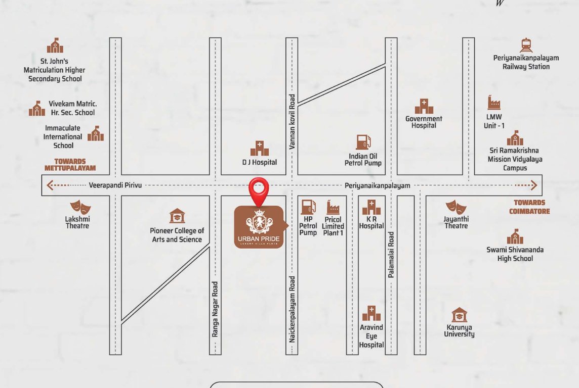  urban pride Location Plan