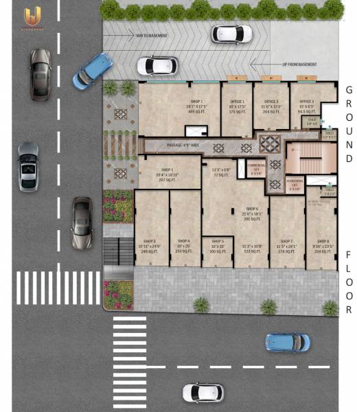  atlanta-square Atlanta Square Cluster Plan
