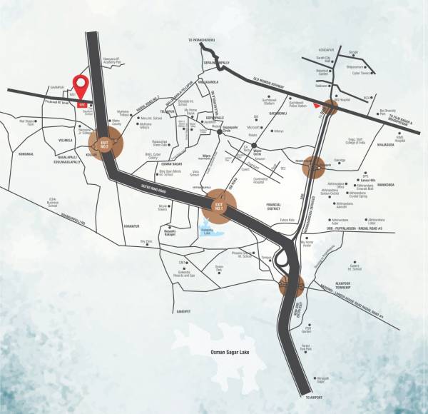  samhitha Location Plan