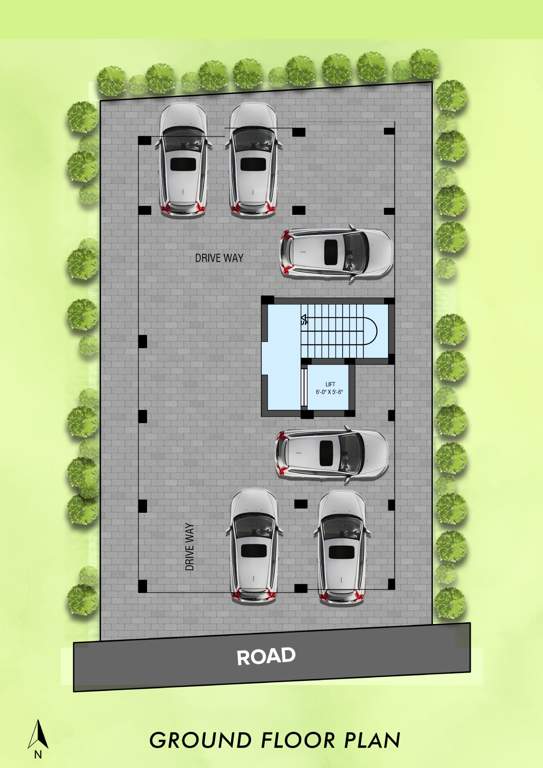  dream castle Dream Castle Cluster Plan for ground Floor
