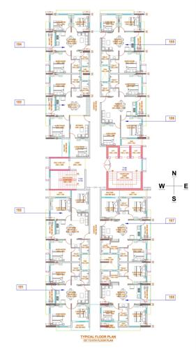 Polaris Cluster Plan from 1st to 9th Floor polaris Polaris Cluster Plan from 1st to 9th Floor
