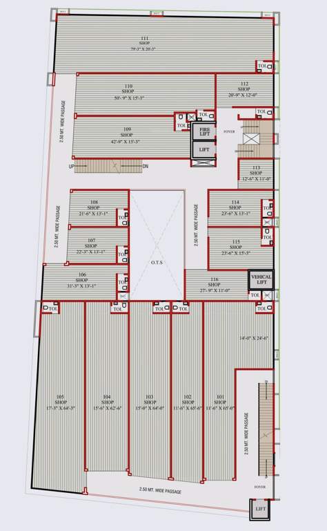  business hub Business Hub Cluster Plan For 1st Floor