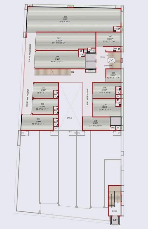  business hub Business Hub Cluster Plan For 2nd Floor