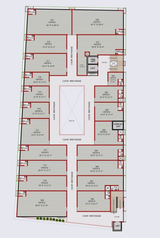  business hub Business Hub Cluster Plan For 3rd Floor