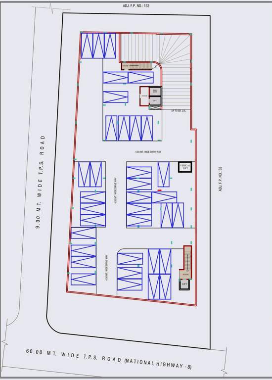  business hub Business Hub Cluster Plan For Basement 1