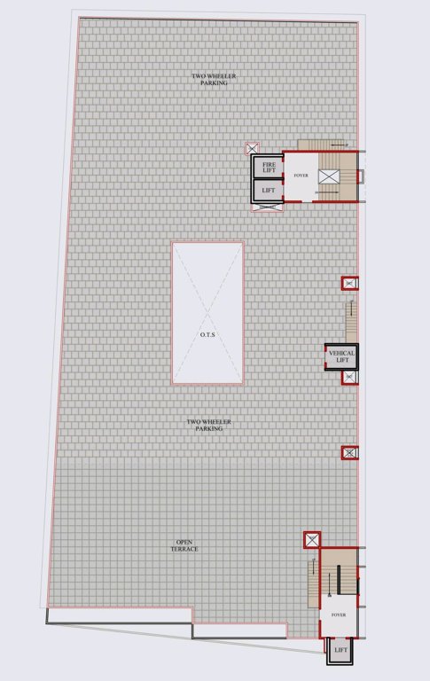  business hub Business Hub Cluster Plan For Terrace Plan