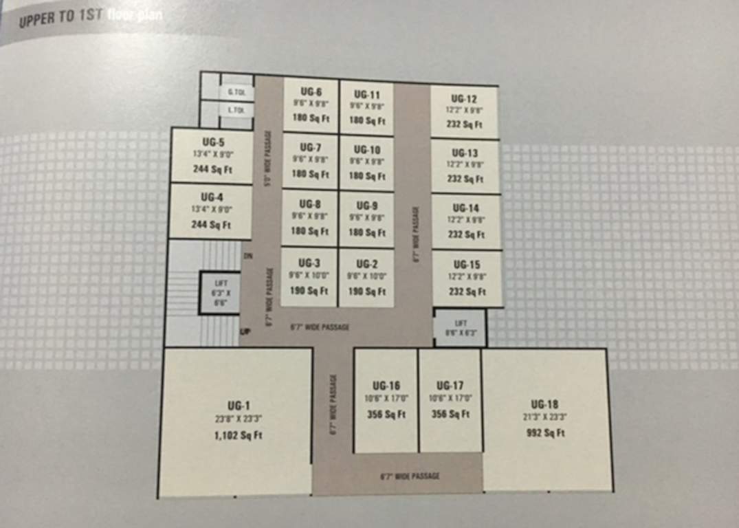  veon plaza Veon Plaza Cluster Plan from ground to 1st Floor
