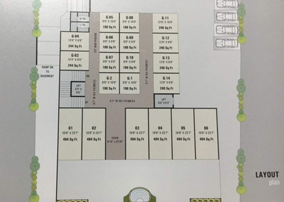  veon plaza Layout Plan