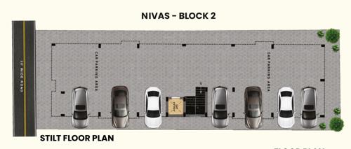  nilay-and-nivas Nivas Cluster Plan from 1st to 3rd Floor