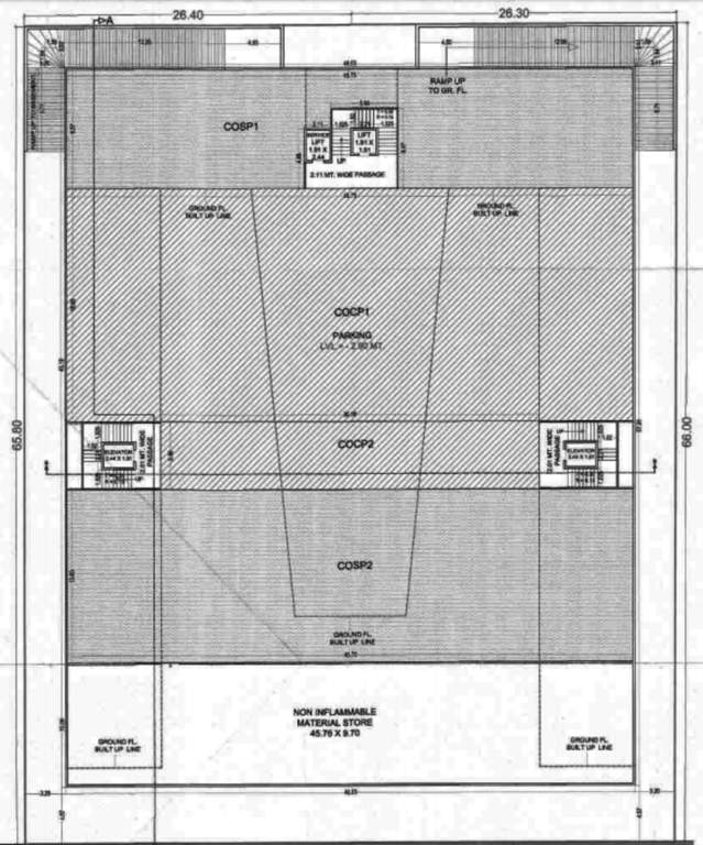  la victoria La Victoria Cluster Plan for Basement Floor