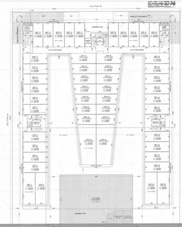  la victoria La Victoria Cluster Plan for ground Floor