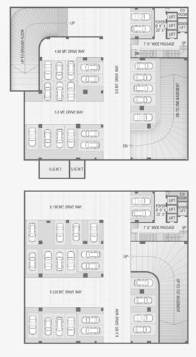 sukrut-business-park Sukrut Business Park Cluster Plan For Upper And Lower Basement