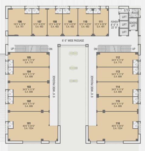  sukrut-business-park Sukrut Business Park Cluster Plan From 1st To 6th Floor