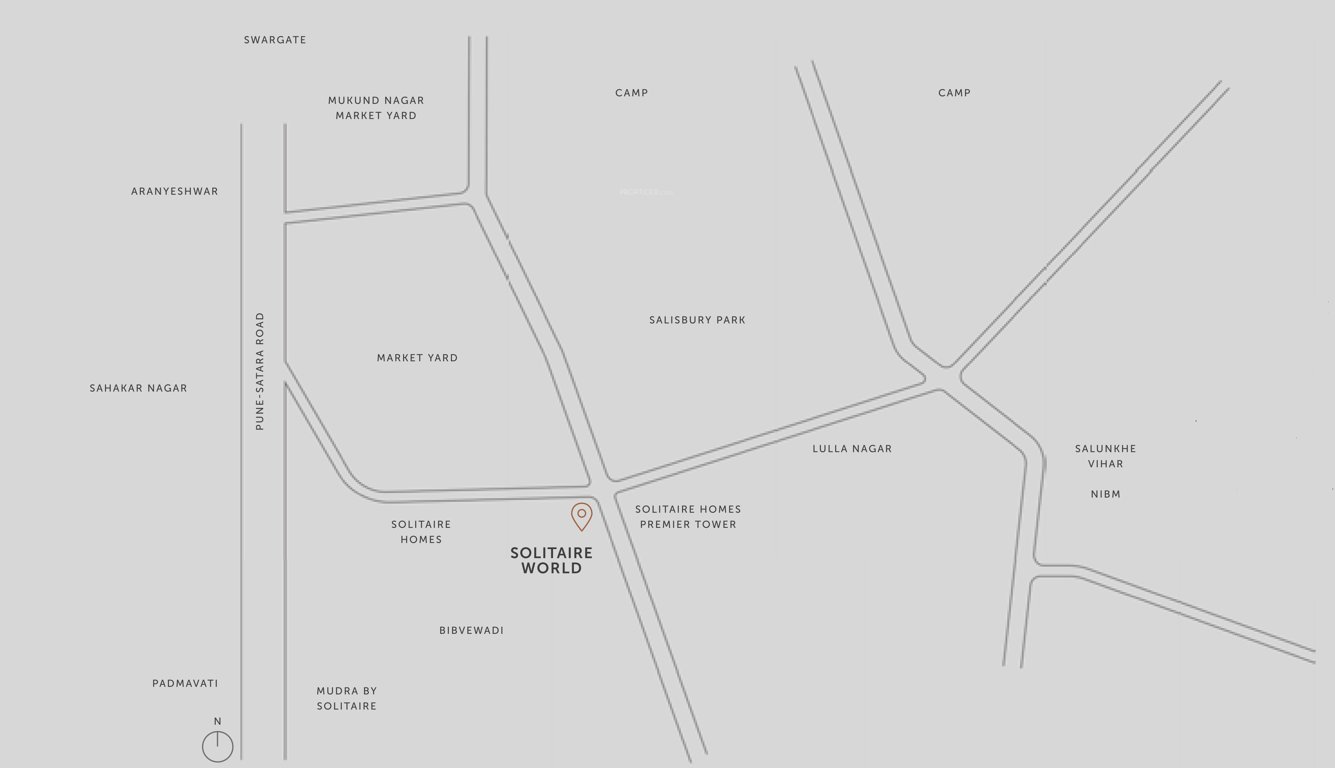  solitaire business hub phase ii solitaire world Location Plan