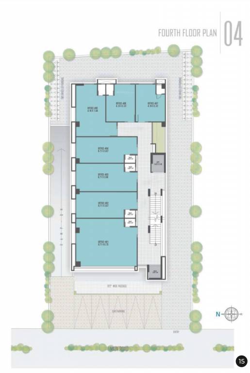  the 132 The 132 Cluster Plan for 4th Floor
