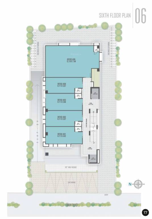  the 132 The 132 Cluster Plan for 6th Floor