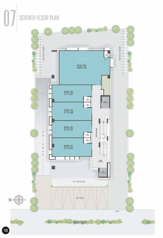  the 132 The 132 Cluster Plan for 7th Floor