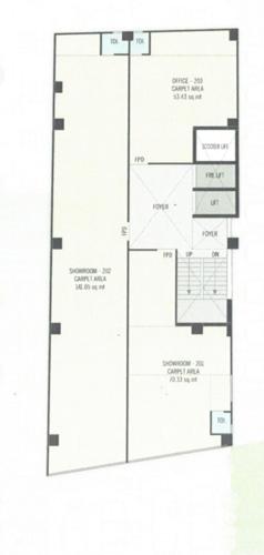  nakshatra-biz Nakshatra Biz Cluster Plan For 2nd Floor