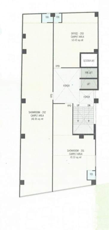  nakshatra biz Nakshatra Biz Cluster Plan For 2nd Floor