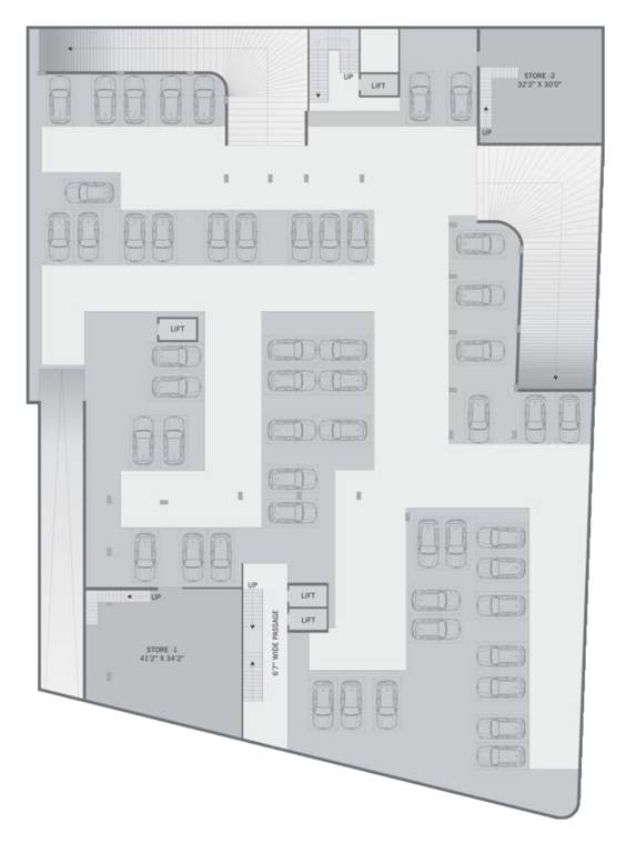  the nikol trade center The Nikol Trade Center Cluster Plan For Basement 2