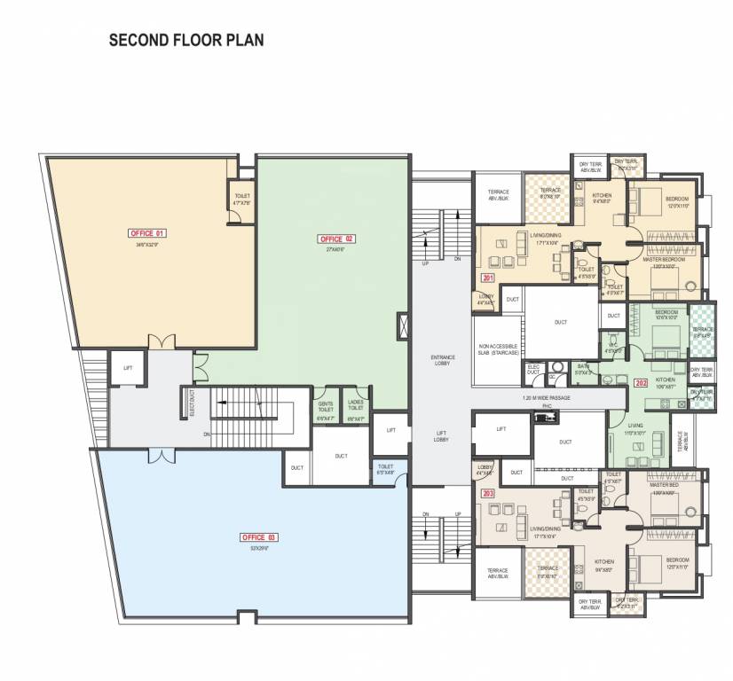  rucha phase ii Rucha Phase II Commercial Cluster Plan for 2nd Floor