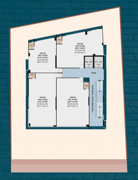  sulit Sulit Cluster Plan From 3rd To 5th Floor
