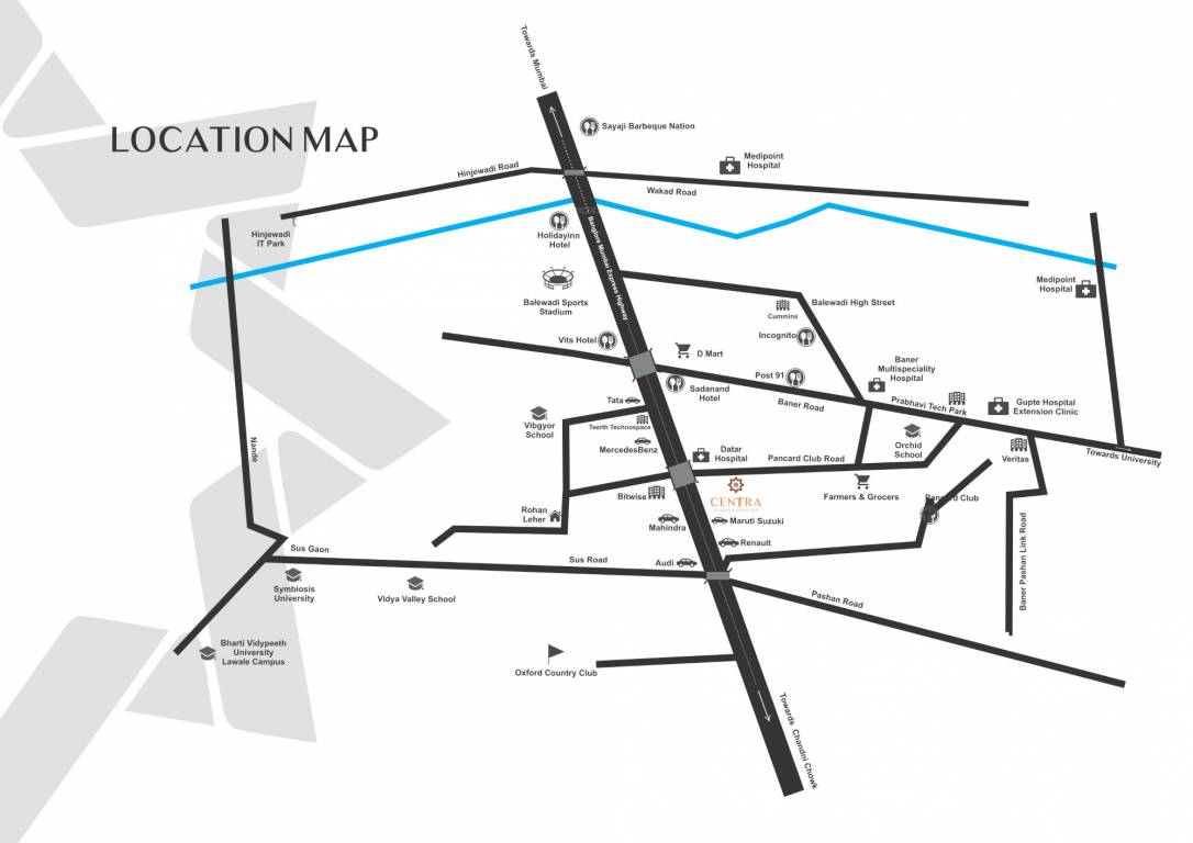  centra Location Plan