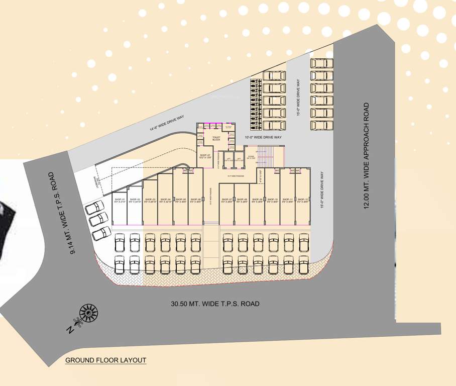  trade center Trade Center Cluster Plan For Ground Floor