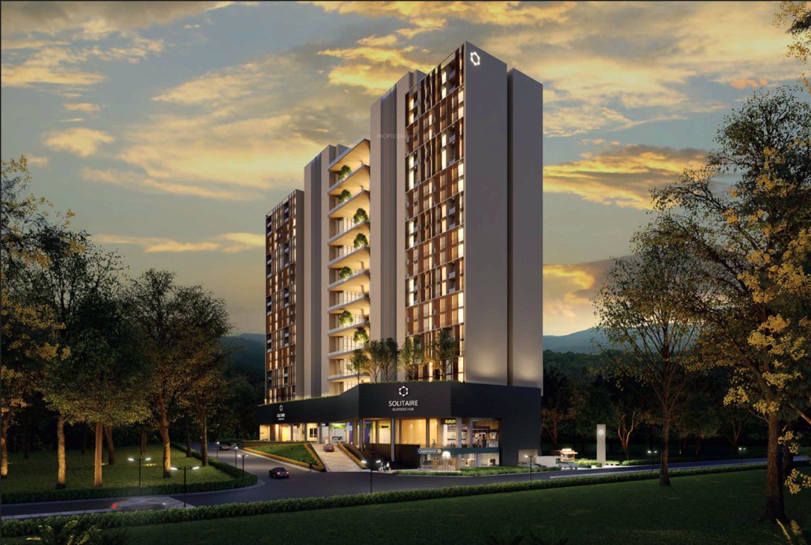  business hub iii phase i baner Elevation