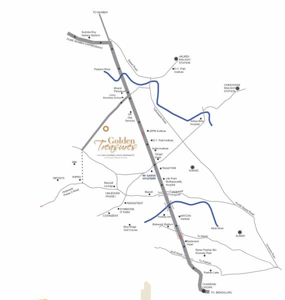  golden-treasures-wing-d Location Plan