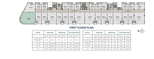  wbiz F Building Commercial Cluster Plan For 1st Floor