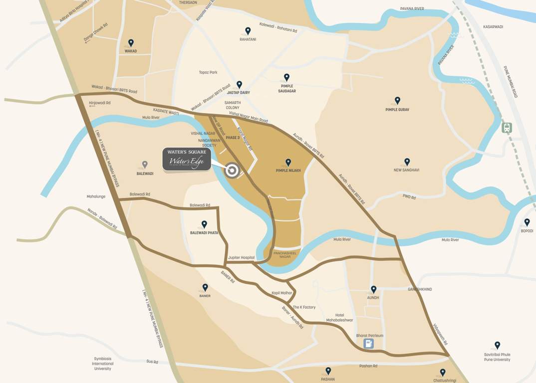  waters edge phase vi Location Plan
