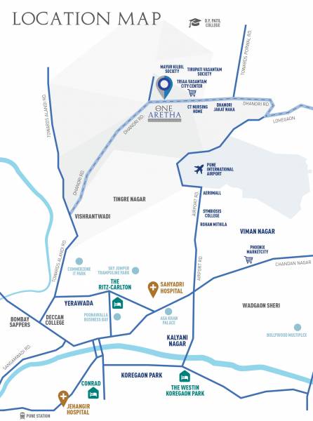  one-aretha-phase-1 Location Plan