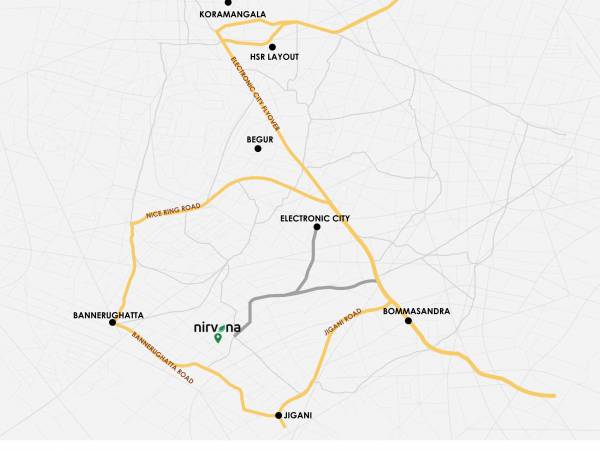  nirvana Location Plan