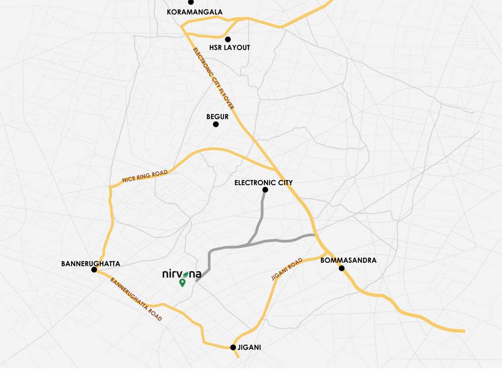  nirvana Location Plan