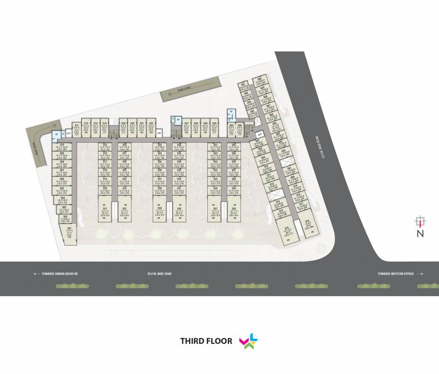  pride Pride Cluster Plan for 3rd Floor