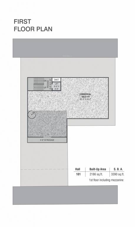  fortune hub Fortune Hub Cluster Plan for 1st Floor