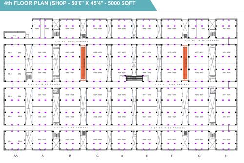  radha-raman-textile-market-phase-1 A Cluster Plan For 4th Floor