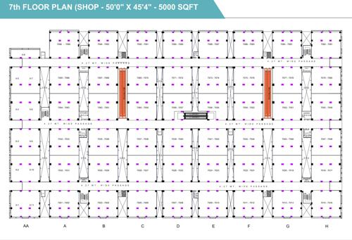  radha-raman-textile-market-phase-1 A Cluster Plan For 7th Floor