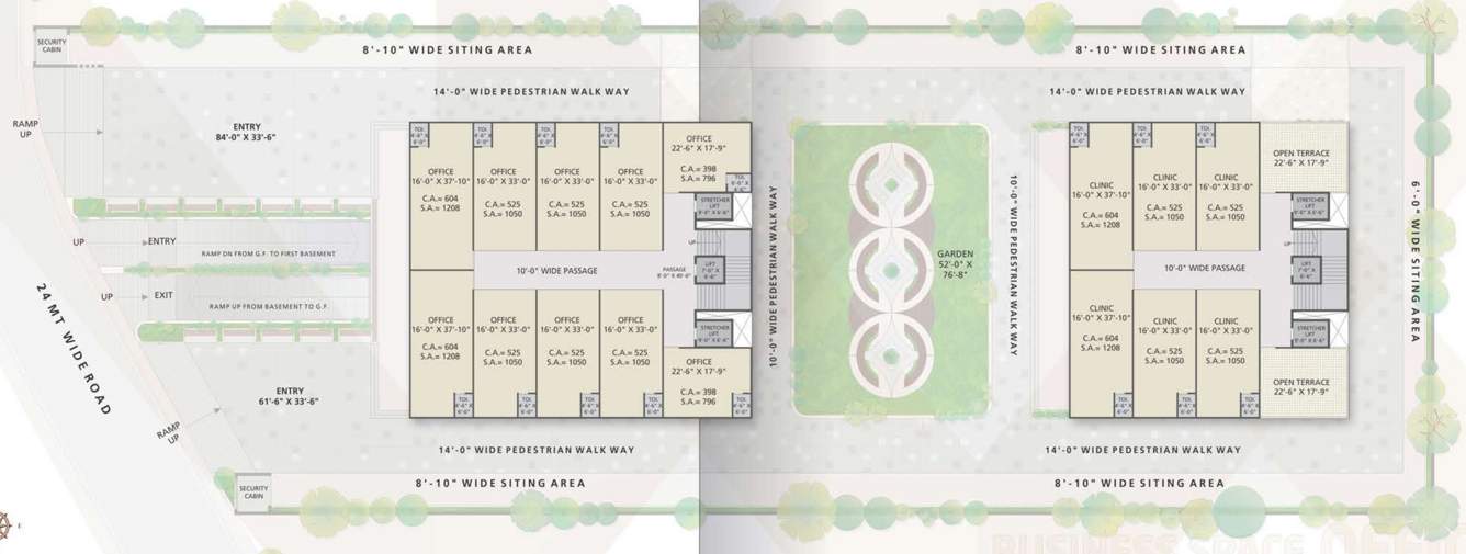  100 empire 100 Empire Cluster Plan For 8th Floor