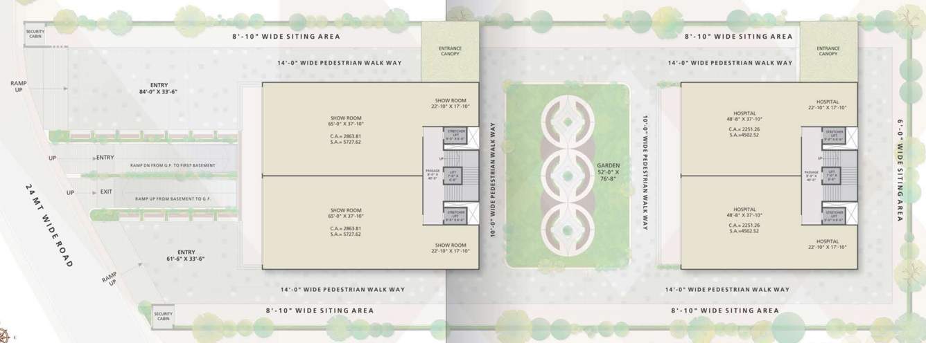  100 empire 100 Empire Cluster Plan From 1st To 2nd Floor