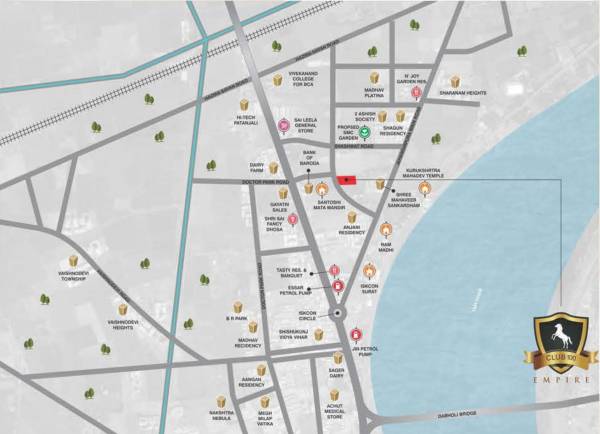  100-empire Location Plan