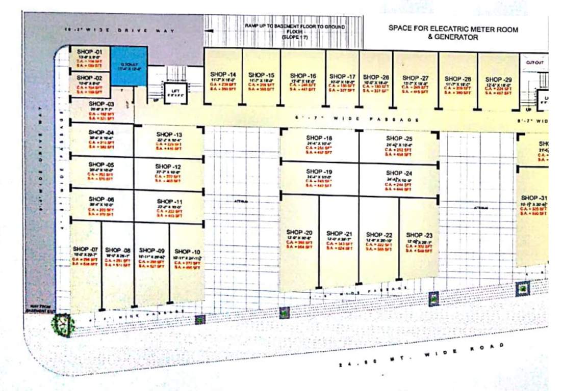  creation plaza 2 Creation Plaza 2 Cluster Plan For Typical Floor Plan