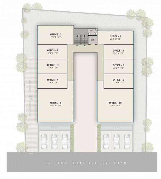 Vibrant Cluster Plan For Typical Floor Plan vibrant Vibrant Cluster Plan For Typical Floor Plan