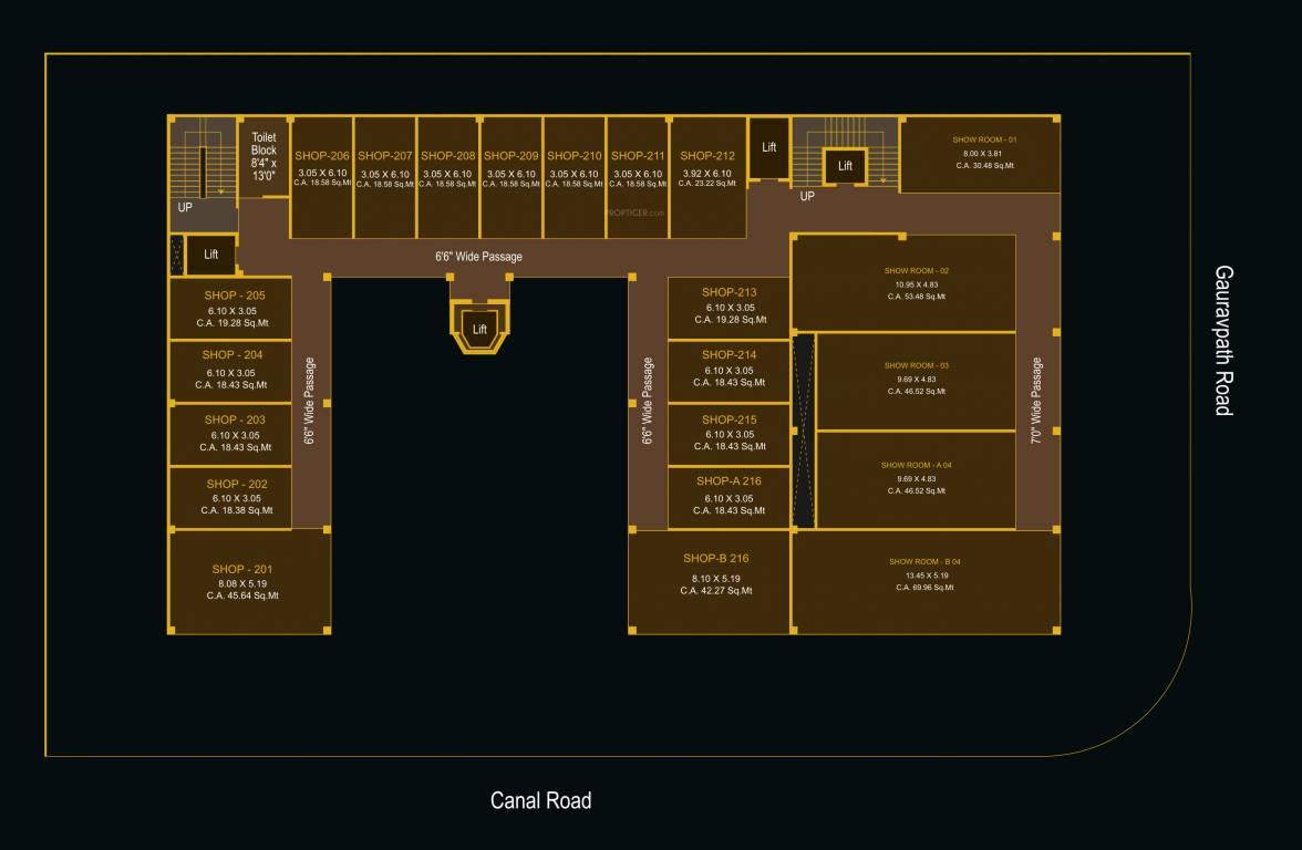 eden square Eden Square Cluster Plan For 2nd Floor